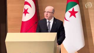 الوزير الأول يشرف مناصفة مع نظيره التونسي على الافتتاح الرسمي للمنتدى الاقتصادي الجزائري التونسي