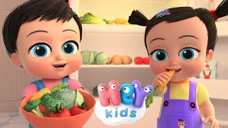 Sebze Şarkısı 🥦 Sebzeler çizgi film 🍅 HeyKids - Bebek şarkıları