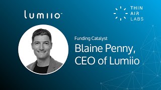 Blaine Penny - Lumiio - Founder Testimonial