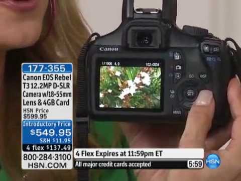 dslr camera 4k
 on Canon EOS Rebel T3 12.2MP Digital SLR Camera with 18-55mm Lens