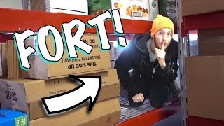 FREEZING RAFTERS FORT!