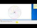 học lệnh mới với arc2, random và repeat vẽ hoa pháo bông trong msw logo