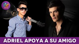 Adriel Favela apoyando Crecer German con sus problemas legales