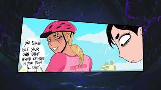 She Met Her Cycling Friend Comic Dub