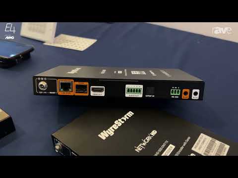E4 Experience: WyreStorm Presents New Networked HD Series of Presentation Switchers