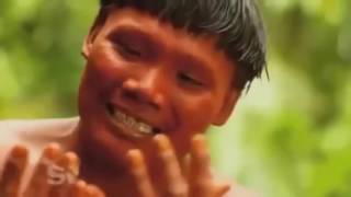 Shrunken Heads Xingu People In Amazon