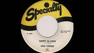 Watch Sam Cooke Happy In Love video