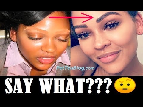 Meagan Good gets Eyebrows DONE & not how you think 🤨
