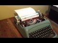 Underwood Olivetti Studio 44 typewriter **SOLD*