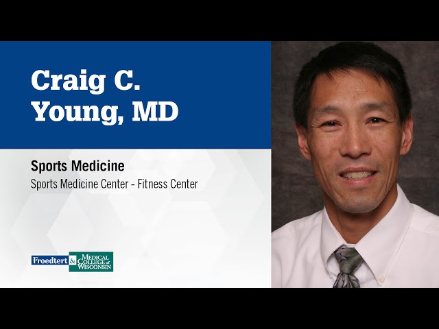 Watch Craig C. Young, sports medicine physician on YouTube.