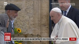 Papa Francesco ad Assisi - Storie Italiane - 12/11/2021