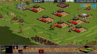 AOE|| Solo 3 Thể Loại || Cam Quýt vs Bất Liễu Tình Ngày 13/09/2017