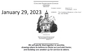 CPC Sermon January 29, 2023