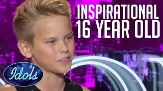 INSPIRATIONAL TEENAGER AUDITION On American Idol | Idols Global INSPIRATIONAL TEENAGER AUDITION On American Idol | Idols Global