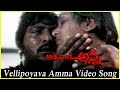 Vellipoyava Amma Video Song || Adavailo Anna Movie || Mohan Babu, Roja