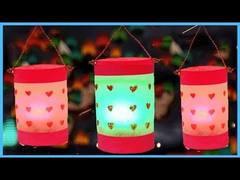 Cách làm lồng đèn trung thu bằng giấy cực kỳ đơn giản | Ca Cao Channel