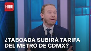 Este Es El Plan De Santiago Taboada Para Mejorar El Metro De La Cdmx - A Las Tres