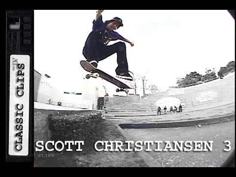 Scott Christansen Skateboarding Classic Clips #178 Part 3