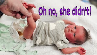 Poop Explosion Night Routine For Fake Reborn Baby Dolls Shop Wme For Baby Clothes Nlovewithreb..
