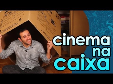 Cinema na caixa (câmara escura - experiência de Física) - Movie in a box