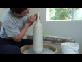 76.Trimming a Tall Skinny Porcelain Vase / Bottle with Hsin-Chuen Lin