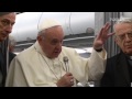 La conferenza stampa di Papa Francesco sul volo di ritorno dalla Turchia