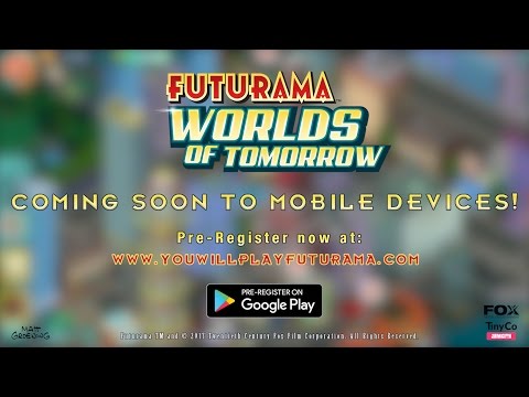 Video of game play for Futurama: Worlds of Tomorrow