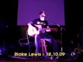 Blake Lewis - She Will Be Loved 12.10.09