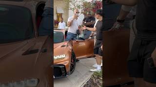 Andrew Tate Back In Dubai With His Iconic Bugatti