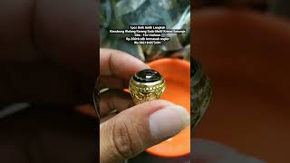 Unik Antik Kecubung Wulung Kerang Sodo Motif Baturaja 15X14X6Mm 082184073491