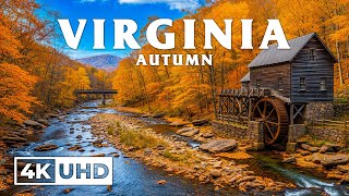 Virginia In Autumn 4K Amazing Autumn Film Scenic Natural Landscapes