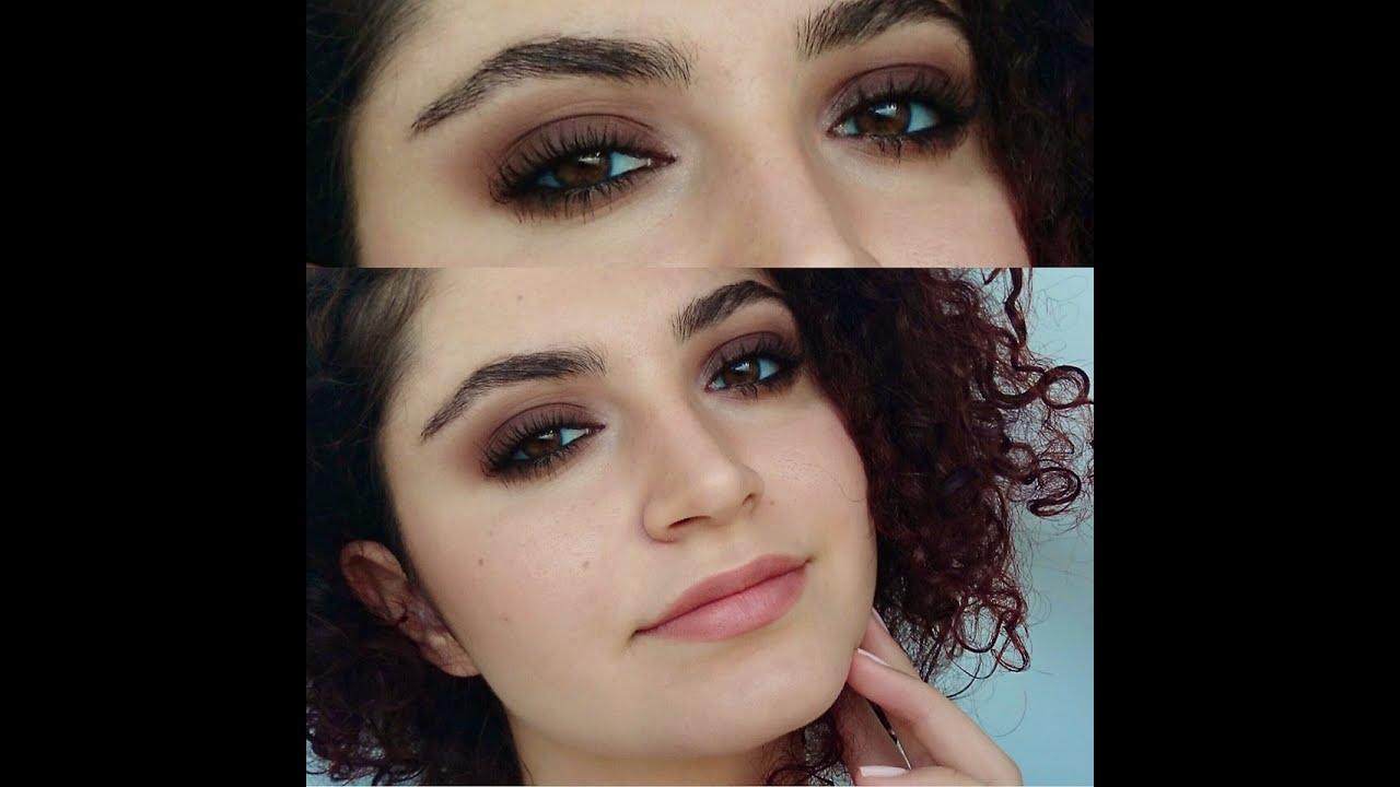 Kahve Buğulu Göz Makyajı // Smokey Eye Makeup Tutorial YouTube