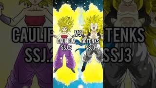 Who Will Win? Caulifla Ssj2 Vs Gotenks Ssj 3
