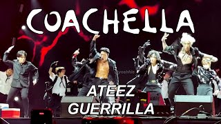 🏴‍☠️ ATEEZ 에이티즈 - GUERRILLA (fancam) @ COACHELLA WEEKEND 1 (4K) #ateez #atiny #a