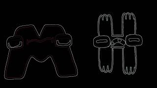 Alphabet Lore Comparison But They Transform Vocoded To Gangstas Paradise