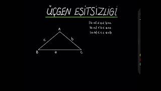 Üçgen Eşi̇tsi̇zli̇ği̇ Neden Böyle?