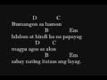 Gloc 9 - Tsinelas Sa Putikan Feat. Marc Abaya Lyrics And Chords On Screen