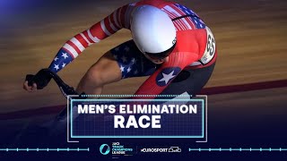 Gavin Hoover takes maximum points at Elimination race! | UCI Track Champions League - Round 3