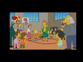 The Simpsons - Bart gets slapped & Edna gets punished