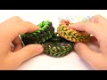 Military Bracelet - Triple Over and Under - Rainbow Loom Tutorial - Needs 2 Looms