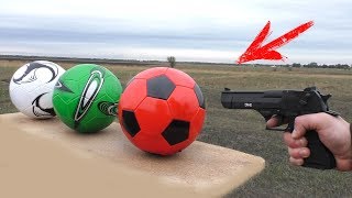 GUN VS SOCCER BALL TEST