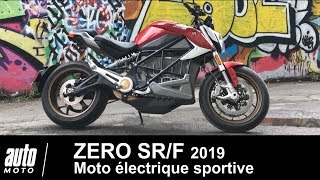 2019 Zero SR/F la plus sportive moto électrique ESSAI POV Auto-Moto.com