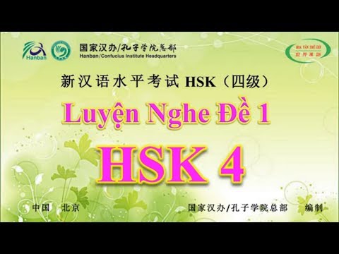 HVTG | Luyện Nghe HSK 4 | Đề Thi HSK Có Đáp Án | HSK Chinese Level 4