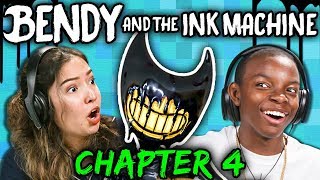 DISNEYLAND IN HELL!? | Bendy & The Ink Machine: Chapter 4 (React: Gaming) DISNEYLAND IN HELL!? | Bendy & The Ink Machine: Chapter 4 (React: Gaming)