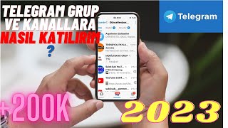 TELEGRAM GRUPLARINA NASIL KATILINIR 2022 (GÜNCEL)