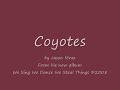 Jason Mraz - Coyotes