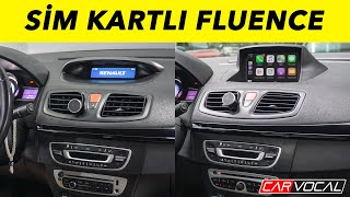 Renault Fluence Sim Kartlı Multimedya Sistemi Montaj ve Tanıtım