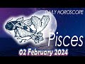 ❤️❤️WELCOME THE MONTH OF LOVE❤️❤️pisces DAILY HOROSCOPE TODAY FEBRUARY 02 2024 🌞♓️ horoscope tarot