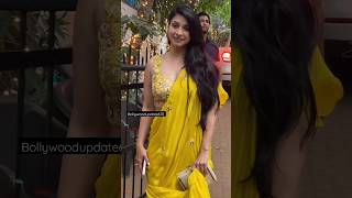 Look Who Is She Tanisha Mukherjee Looking So Beautiful In Yellow Saree