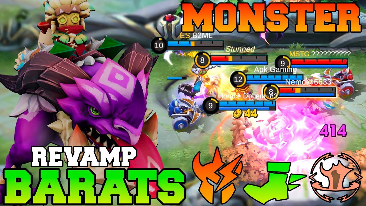 Upcoming Barats Revamp Gameplay !! MLBB Barats Best Upcoming Barats Revamp Gameplay !! MLBB Barats Best